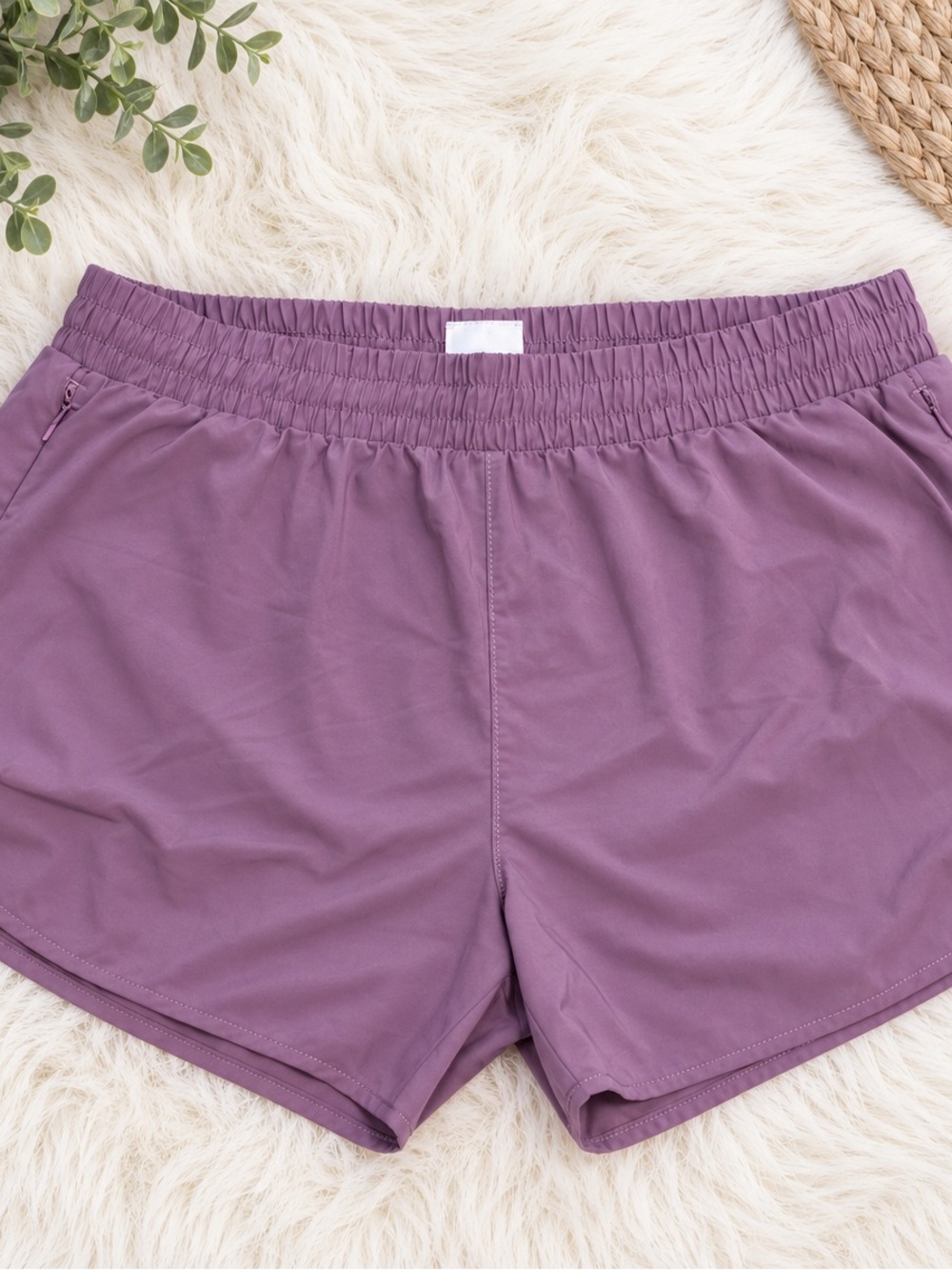 Purple athletic Shorts a